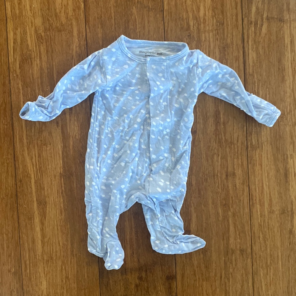 Preemie Magnetic Me onesie